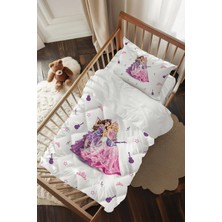 Talia Home Prensesler Desenli Bebek Beşik Uyku Seti TLABG-303