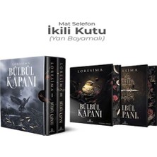 Esranın Dünyası Bülbül Kapanı Ikili Kutu - Yan Boyamalı