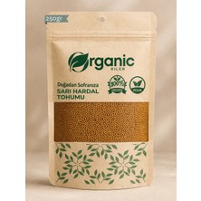 Doğal Sarı Hardal Tohumu 250 gr Elenmiş & Katkısız Taze Mahsül