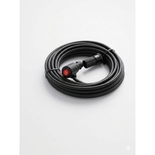 Geseus Araç Çakmaklık Uzatma Kablosu 12-24 Volt On/of Anahtarlı 16 Amper Yüksek Güç Çeken Cihazlara Özel 2 X1,5mm Ttr Bakır 10 Mt-Siyah