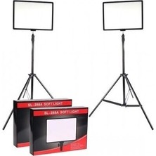 Oem Marka  Plus SL-288A Bi-Color 40W Video Işığı Ikili Set