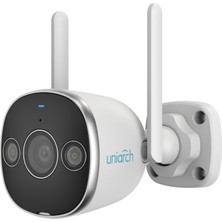 Uniarch Bullet Uho B2D-M3F4D | 3mp 2k 4mm Akıllı Güvenlik Kamerası | Iç ve Dış Mekan | Renkli Gece Görüşü | IP67 Su ve Toz Koruması | Çift Yönlü Ses | Insan, Araç ve Evcil Hayvan Algılama