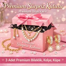 Maison Xauryn Premium Sürpriz Takı Kutusu Bileklik + Kolye + Küpe Özel Tasarım Hediye Set