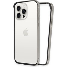 Sylar iPhone 14 Pro Land Bumper Koruma Kapak - Titan Gri