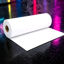 Kuzey Oyuncak 50 Metre Tek Parça 70 cm Genişlik Elyaf Beyaz Tela Kumaş Beyaz Süsleme Kumaşı Mekan Dekor Kumaşı