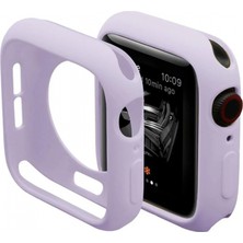 Pileli Store Pilelistore   Apple Watch 38MM Silikon Alt Kasa - Lila