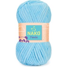 Nako Panda 3123 Mavi 5 Adet Örgü Ipi