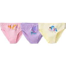 Kız 2-13 Yaş Karekter Desenli Slip Külot