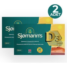 Sjomann's D3 Çiğnenebilir Jel 30 Tablet 2 Adet