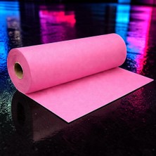 Kuzey Oyuncak 50 Metre Tek Parça 70 cm Genişlik Elyaf Pembe Tela Kumaş Pembe Süsleme Kumaşı Mekan Dekor Kumaşı