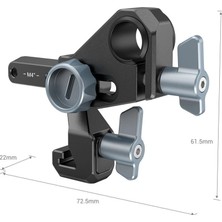 Smallrig 2851 Focus Motor Rod Mount Component For Djı Rs 2 / Rs 3 / Rs 3 Pro / Rs 4 / Rs 4 Pro