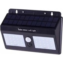 Kendal KBA750 Solar ve Hareket Sensörlü Duvar Apliği 30W Beyaz Işık (Güvenlik Lambası)
