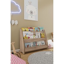 Rozbo Montessori Mdf Çocuk Kitaplığı-Yer Kitaplığı