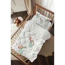 Talia Home Küçük Prens Desenli Bebek Beşik Uyku Seti TLABG-308