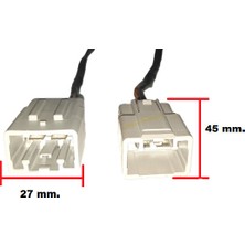Gutsy Gn Soket 2 Erkek Fan Motor Ana 2 Kablolu