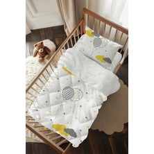 Talia Home Balon Desenli Bebek Beşik Uyku Seti