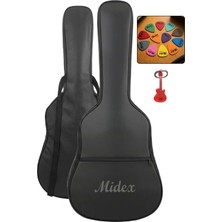 Midex GK-40K Klasik Gitar Çantası Kaliteli Siyah Kılıf