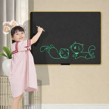 CoverZone Yazı Tableti Xxl Büyük Boy 40 Inç LCD Çift Taraflı, Yetişkinler ve 3+ Çocuklar Için Yazı Tahtası, Çizim Yazma Karalama Tahtaları, Eğitim Öğrenme Aracı Için Çizim Tahtası 80 x 60CM Xlb-40