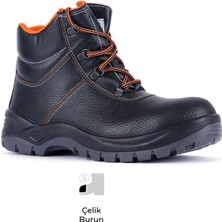 Mekap Pro Jüpiter 023 S2 Src Baskılı Deri Çelik Burun Iş Botu