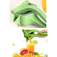 Esranın Dünyası Manuel Plastik Meyve Portakal Karpuz Limon Sıkacağı Kollu Sebze Suyu Sıkma Limonata Aparatı Ale