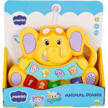 Minibo Sesli ve Işıklı Piyanolu Fil - S00005209