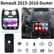 SBAID Renault 2015-2016 Duster 9 Inç/hasarsız Montajlı Teyb/kablosuz Carplay Android Auto/hd Ekran Navigasyon