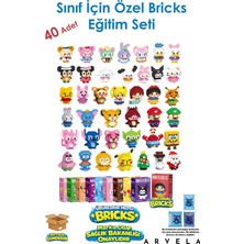 Arvela Öğretmenler Için Özel Bricks Sınıf Eğitim Seti – 40 Adet Karışık LEGO