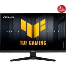 Asus Tuf Gamıng VG27AQE5A 27 Hdr 2k Fast IPS Freesync ve G-Sync Uyumlu 2560X1440 0.3ms 165Hz 300CD Dp HDMI Hoparlör Vesa 3yıl Elmb, 125% Srgb Monitör