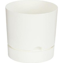 Poliwork Yuvarlak Tabaklı Saksı 0,5 Lt 90*85 Mm