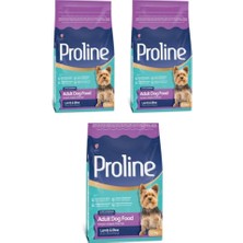 Proline Küçük Irk Yetişkin Köpek Maması 2.2 kg Kuzu ve Pirinç İçerikli 3 Adet Paket