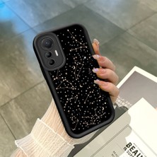 HONTINGA Xiaomi Mi 13 Lite ile Uyumlu Kılıfı Düşüme Önleyici Basitlik Anti Düşme Kamera Korumali Manzara Siyah Desen Yumuşak Silikon Telefon Kılıfı Kadın ve Erkek Için Uygundur K2-0416