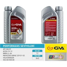 GVA Otomatik Şanzıman Yağı Atf Iıı 1 Lt Platınum Dexron Iıı Kırmızı 12 Adet