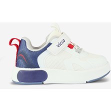 Vicco Babil Işıklı Erkek Bebek Beyaz/lacivert Sneaker