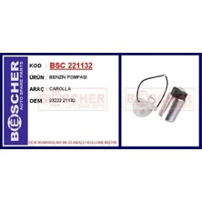 Bescher Benzin Pompası Carolla