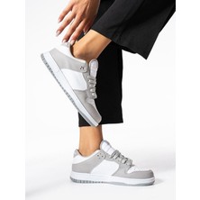 Liarca Sandrush Low Top Dayanıklı Rahat Unisex Günlük Sneaker Ayakkabı – Beyaz Gri