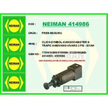 Bescher Fren Musuru Clıo Iı-Symbol-Kangoo-Master Iı-Trafıc Iı-Movano-Vıvaro 2 Fıs - Sıyah