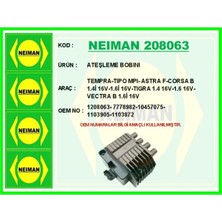 Bescher Ateşleme Bobını Tempra-Tıpo Mpı- Astra F-Corsa B 1.4i 16V-1.6İ 16V-TIGRA 1.4 16V-1.6 16V-VECTR