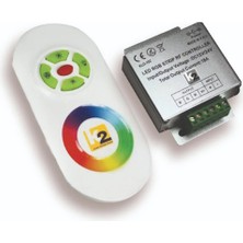 Kendal KLD102 Uzaktan Kumandalı Rgb LED Kontrol Paneli 18A – LED Şerit Kumanda