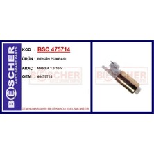 Bescher Benzin Pompası Marea 1.6 16 V