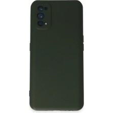 Sylar Realme 7 Pro Kılıf Nano Içi Kadife Silikon - Koyu Yeşil