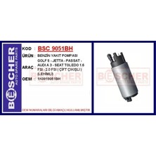 Bescher Benzin Yakıt Pompası Golf 5 - Jetta - Passat - Audı A 3 - Seat Toledo 1.6 Fsı - 2.0 Fsı Çift Çıkış