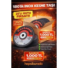 Karbosan Inox Kesme Taşı 180X3.0X22 (25ADET)