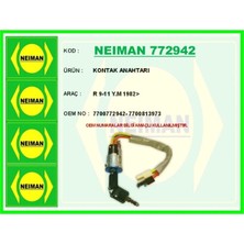 Bescher Kontak Anahtarı Kilitli Renault R9-R11 Yeni Model