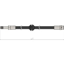 CAVO Fren Hortumu On Bmw E46 E85 E86 2 Adet