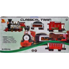 Esranın Dünyası 1555 Klasik Tren Seti Sesli ve Işıklı 35 Parça RSPRD34-ESRDNS