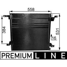 Mahle Klıma Radyatoru Mercedes Ml-Class W163 9805