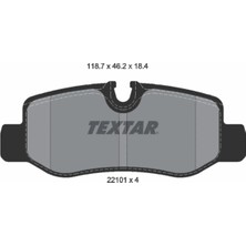 Textar Fren Balatası Arka Mercedes Vıto W447