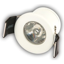 5 Adet Cata Ct 5270 Yıldız 1.5W Sıva Altı LED Spot Beyaz Kasa Gün Işığı 3200K