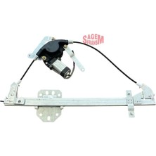 Sagem Cam Kaldırma Mekanizma Motorlu Sol Slx