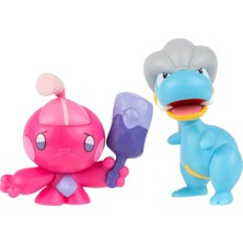 Jazwares Pokemon Battle Figür Paketi POK/95007-F - Tinkatink ve Bagon